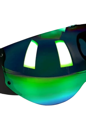 Roof vizier Boxer Alpha / V8 iridium groen Betrouwbaar