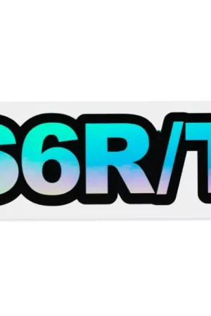 Sticker Stage6 R/T hologram 110x35mm Goedkoop