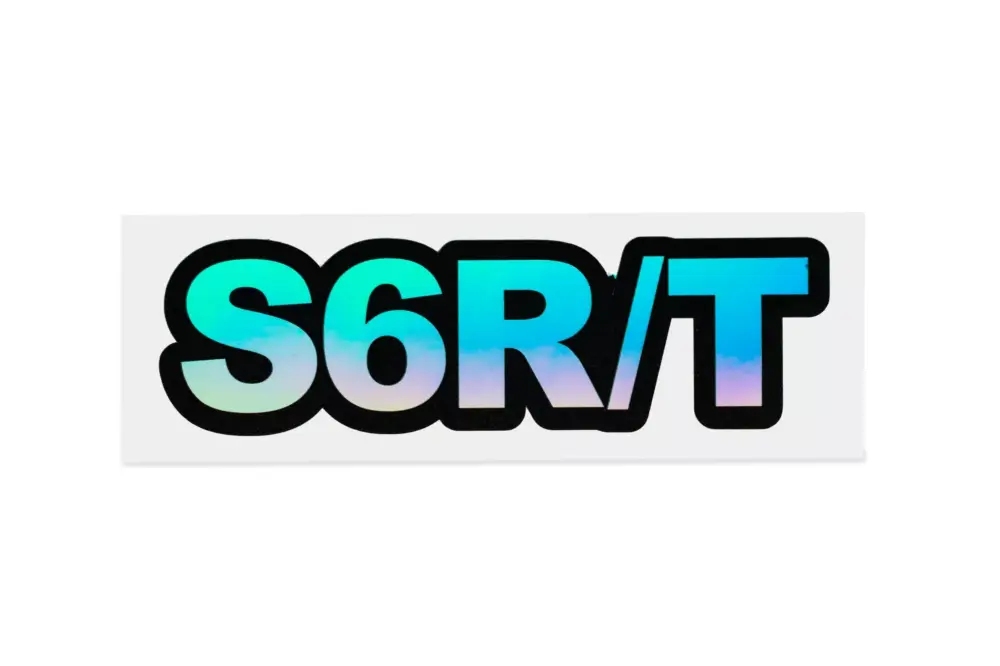 Sticker Stage6 R/T hologram 110x35mm Goedkoop