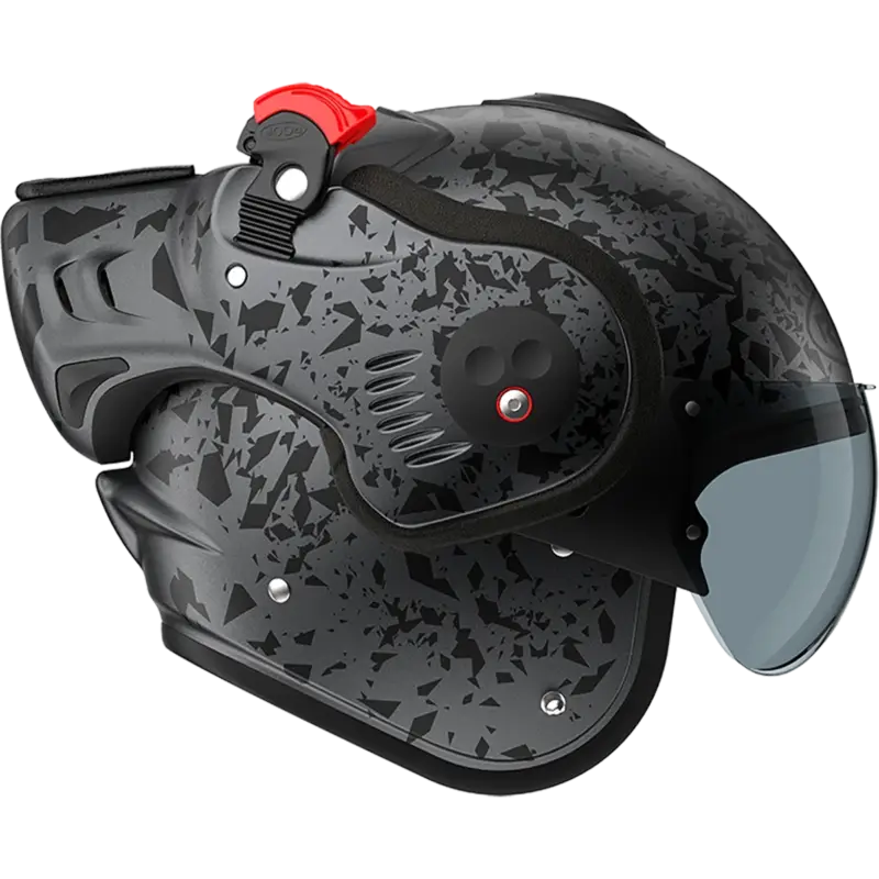ROOF Helm Boxer Alpha Blackstar mat graphite Superprijs