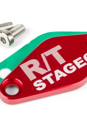 Afdekplaat oliepomp Stage6 R/T MK2 Derbi Senda / Minarelli AM6 rood Laatste Versie