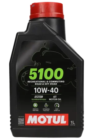 Beperkte Voorraad Motul 5100 10W40 olie 4T 1 liter