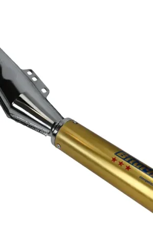 Uitlaat Biturbo Competition chroom / goud Puch Maxi Speciale Aanbieding