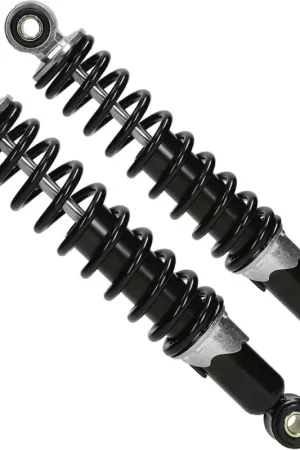 Schokbrekerset 260mm zwart Gilera Citta, Puch Maxi, Tomos A3/A35 Fabrieksprijs