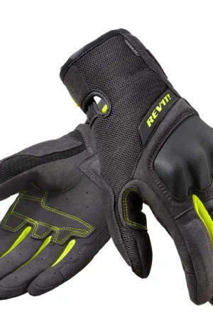 REV'IT! Volcano Ladies Zwart Neon Geel Direct Verzonden