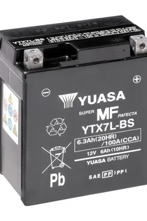 Yuasa YTX7L (WC) OnderhoudsvrijeMotoraccu Hete Deal