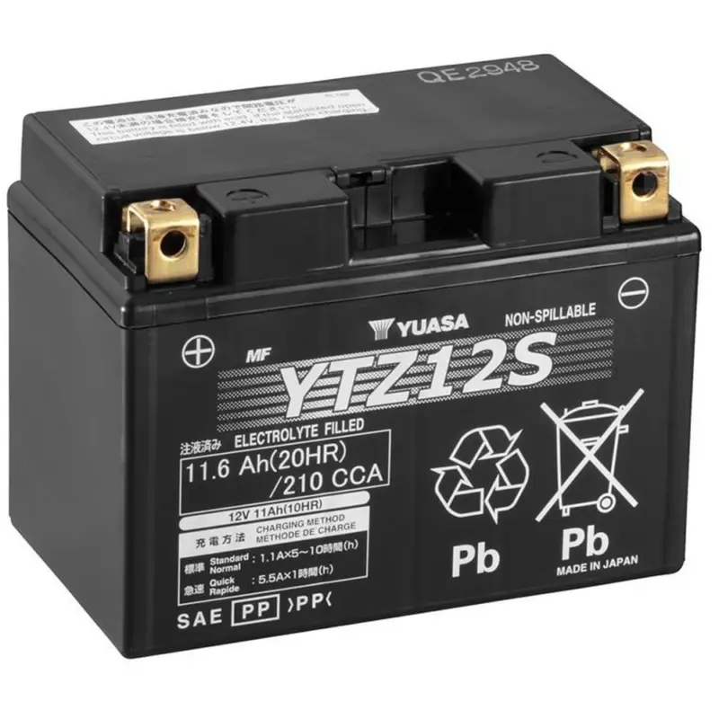 Yuasa YTZ12S (WC) OnderhoudsvrijeMotoraccu Bestseller