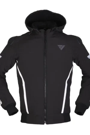 Modeka Clarke Sport Jas Zwart Wit Bestel Nu