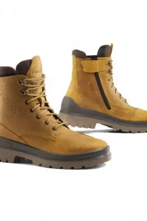 Falco Viky Beige Taupe Motorschoenen Snelle Levering