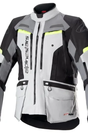 Laatste Versie Alpinestars Bogotá Pro Drystar Jas Ijs Grijs Donker Grijs Fluo Geel