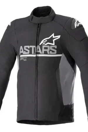 Alpinestars SMX Waterproof Jas Zwart Donker Grijs Express Levering
