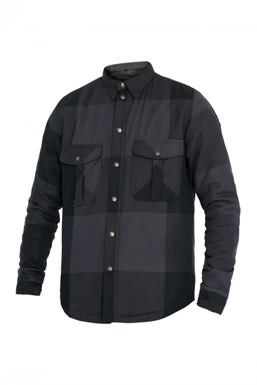 John Doe Motoshirt Big Block Grijs Zwart Voordeelprijs