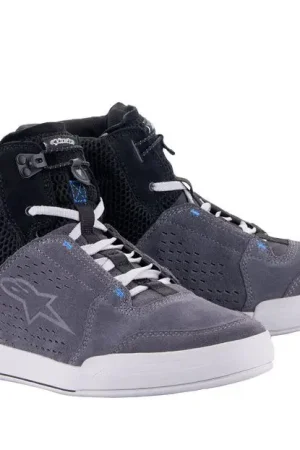 Alpinestars Chrome Air Zwart Cool Grijs Blauw Motorschoenen Express Levering