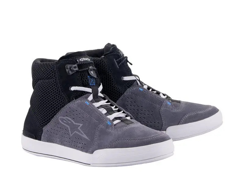 Alpinestars Chrome Air Zwart Cool Grijs Blauw Motorschoenen Express Levering