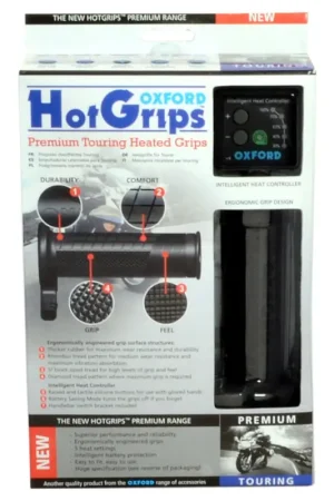Direct Beschikbaar Oxford Hotgrips Premium Touring Zwart