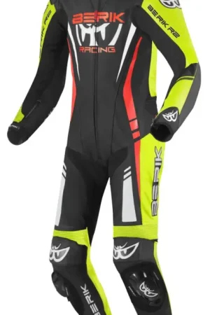 Berik Absolute GP Zwart Rood Geel 1-Delig Motorpak Speciale Aanbieding