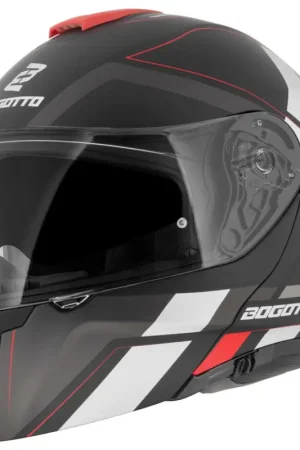 Bogotto FF403 Murata Rood Zwart Systeemhelm Must-Have