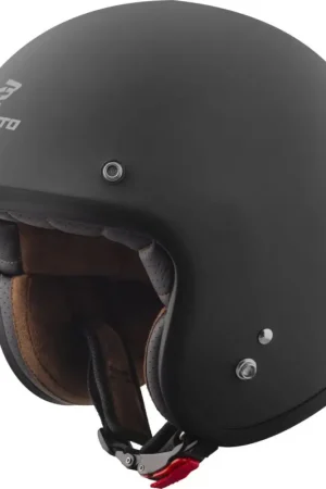 Tijdelijk Beschikbaar Bogotto H541 Solid Mat Zwart Jethelm