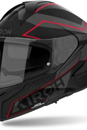 Airoh Matryx Sentinel Rood Mat Integraalhelm Veilige Betaling