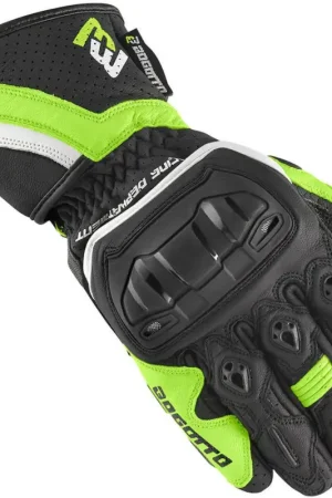Alleen Vandaag Bogotto Losail Zwart Wit Geel Handschoenen