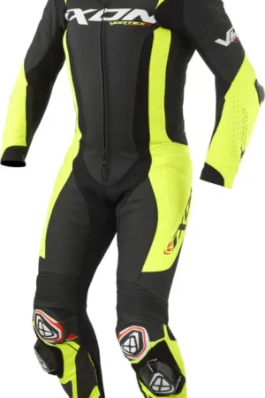 Speciale Aanbieding Ixon Vortex 3 Zwart Bright Geel 1-Delig Motorpak