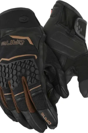 DANE Rorvig Mesh Zwart Bruine Handschoenen Beste Prijs