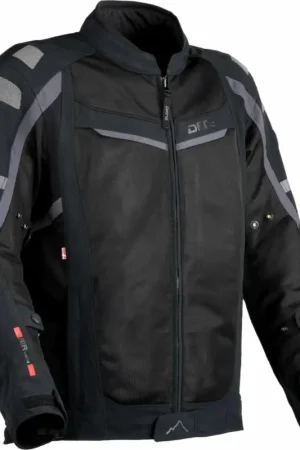Nieuw DANE Solskin Mesh Zwarte Textiele Motorjas