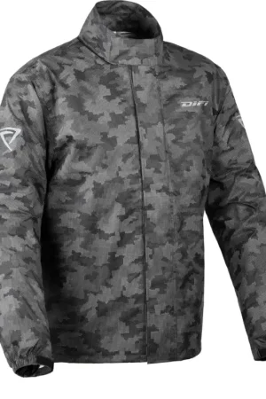 Speciale Aanbieding DIFI Fuzzy Camo Reflex Regenjas