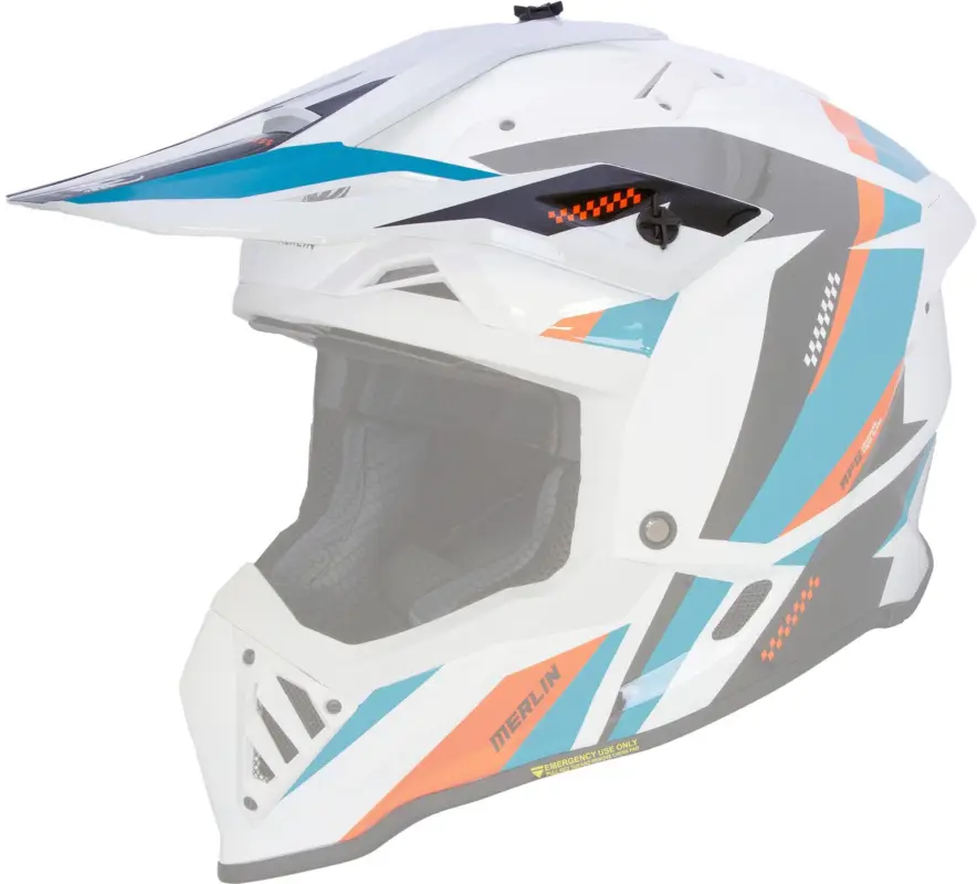 Lage Kosten Merlin Recon Gravel Helmet Peak
