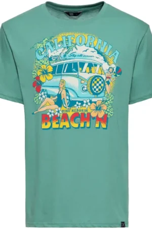 King Kerosin California Beach'n T-shirt Gratis Retour