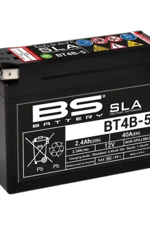 BS Battery In de fabriek geactiveerde onderhoudsvrije SLA-batterij - BT4B-5 Direct Beschikbaar
