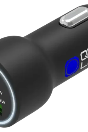 QUAD LOCK DUAL CAR USB CHARGER 48W (C+A) Favoriet