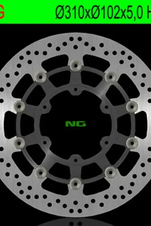 NG BRAKES Round Floating Brake Disc (Aluminium Center) Dagaanbieding
