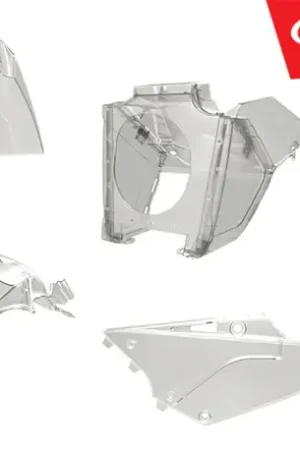 Polisport Plastic Kit Clear/Restyle Yamaha Weekendaanbieding