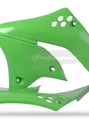 Polisport Radiator Covers Green Kawasaki KX250F Weekendaanbieding