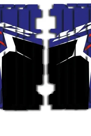BLACKBIRD Dream Graphic 4 Radiator Louvers Graphic Kit Yamaha YZF Laatste Versie