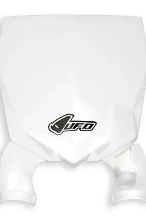 Finale Uitverkoop UFO Plast PLASTIC FRONT PLATE, WHT/WHT