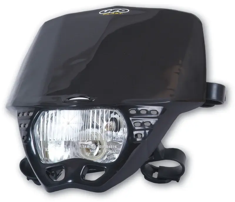 Koop Online UFO Plast HEADLIGHT CRUISER, BLK/BLK