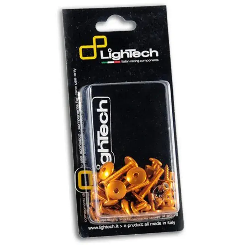 Nu Kopen LighTech Engine Screw Kit Aluminum Gold (26 Pieces)