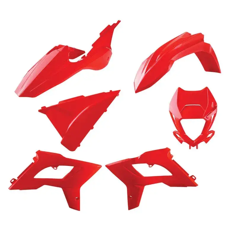Tijdelijk Beschikbaar Polisport Restyling Plastic Kit Red - Beta RR 2T/4T