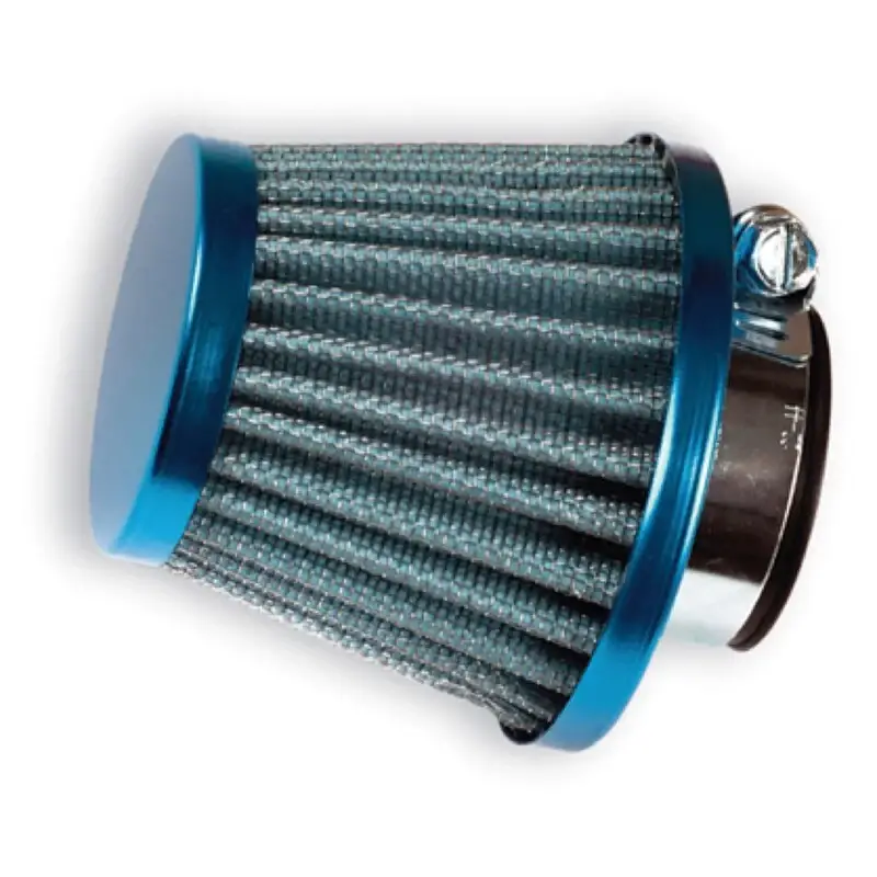 Bestel Nu V PARTS Luchtfilter Papier conisch recht Ø28mm blauw - L307