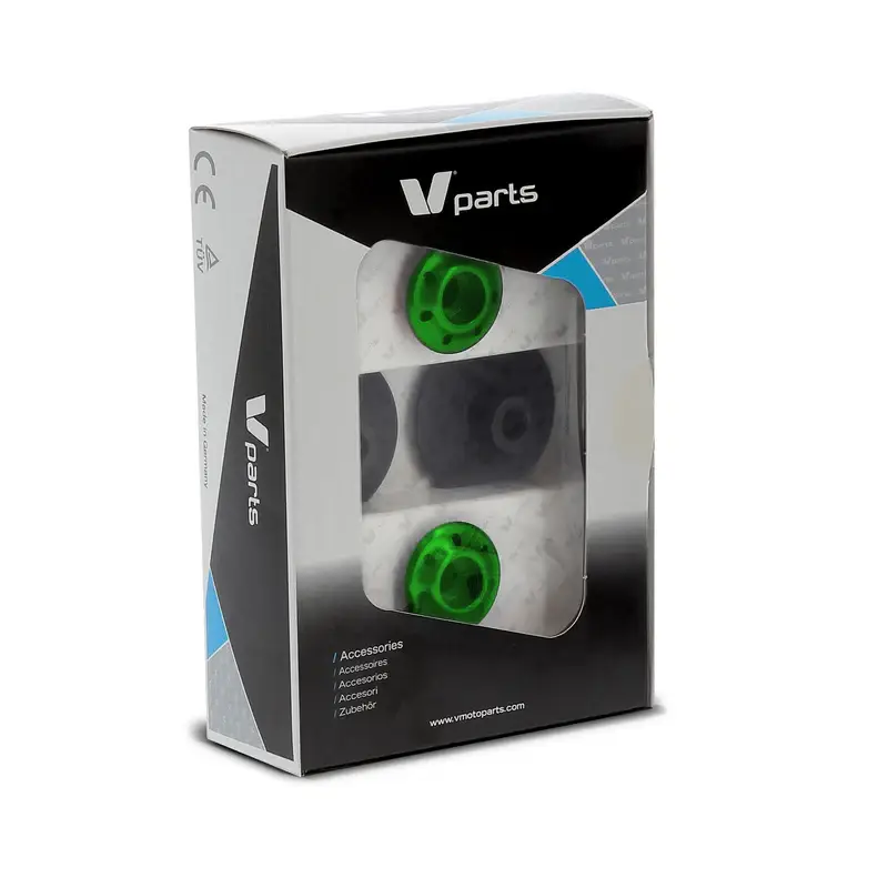 Laatste Versie V PARTS bobbins M10x1,5 groen
