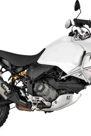 Uitverkoop Akrapovic uitlaat Slip-On Ducati DESERT X 2022-2024