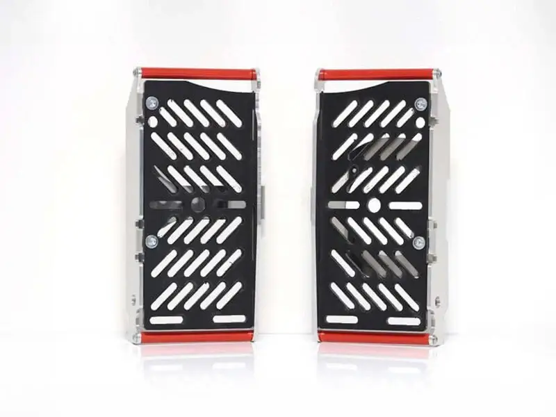 Populair AXP RADIATOR GUARDS XTREM HDPE 8MM, RED