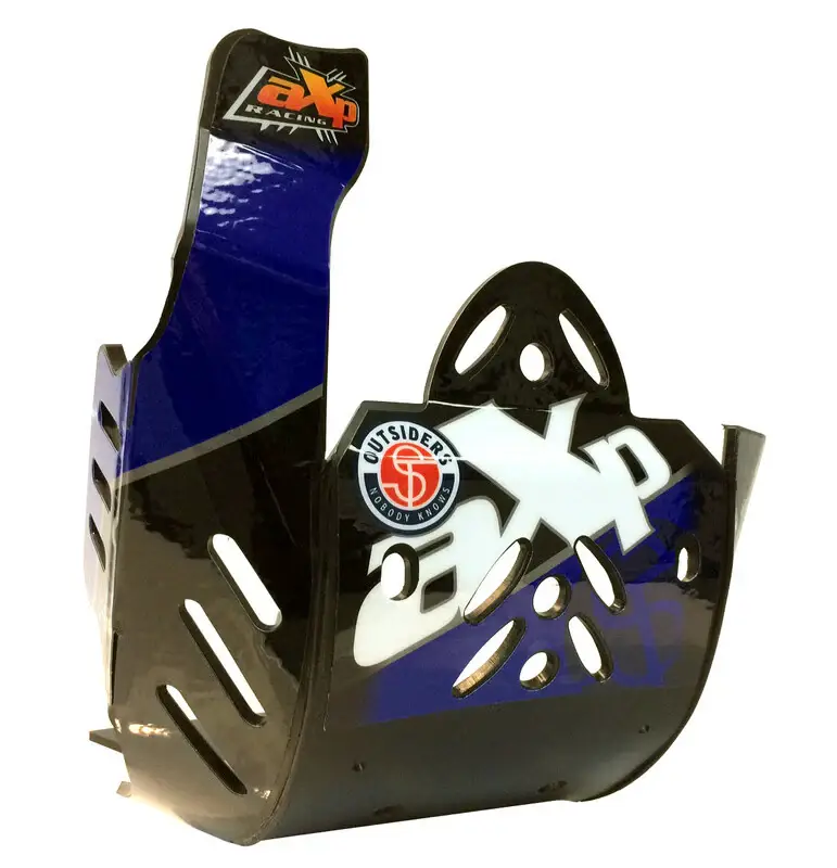 AXP PROTECTION SKID PLATE BLK Lage Prijs