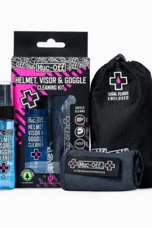 MUC-OFF Visor Lens and Goggle Cleaning Kit Direct Beschikbaar
