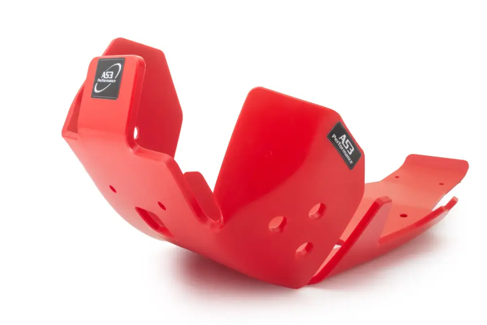 Gereduceerde Prijs AS3 DTC PLASTIC SKID PLATE AND LINKAGE GUARD | GAS GAS MC EC 450 F 2024-2025 EC 500 F 2024