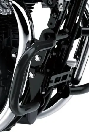Engine Block Protection Brackets Black (W800) Populair