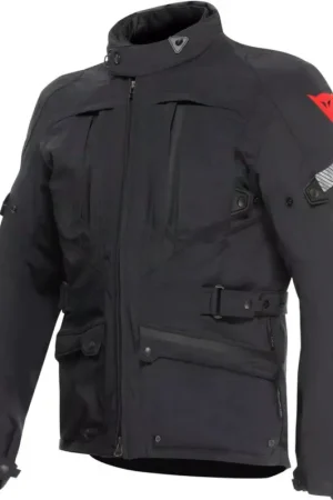 Uitverkoop Dainese Mangen D-Dry Absøluteshell Pro Motorjas Black/Black 631