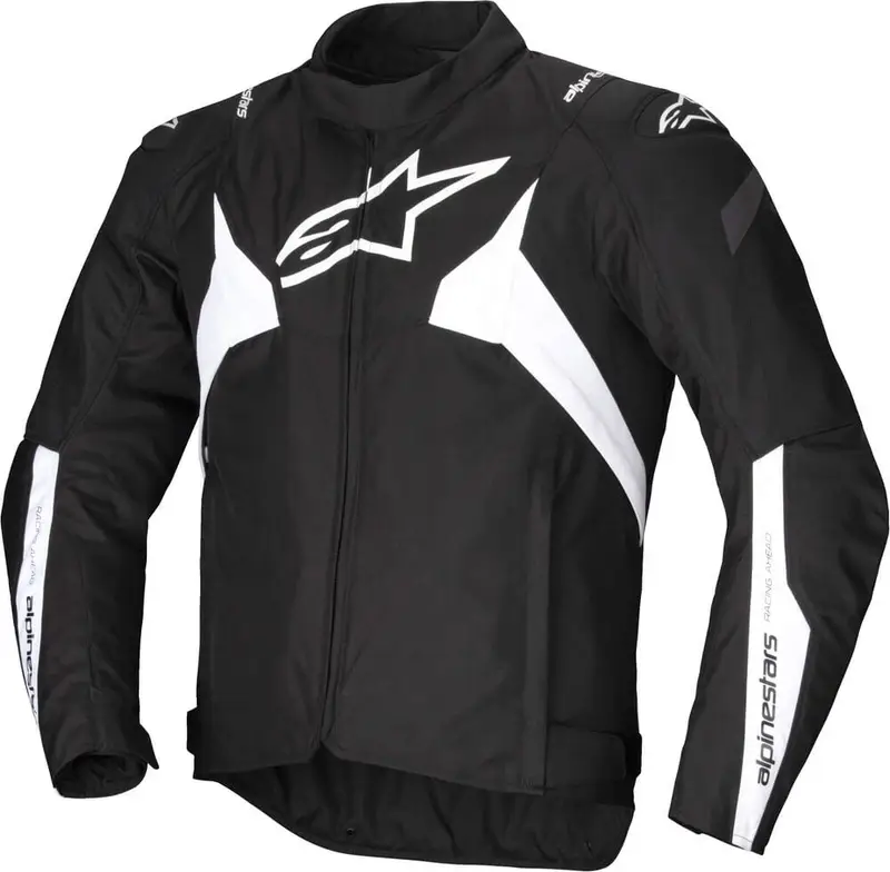 Alpinestars T-Jaws V4 WP Motorjas Black/White 12 Laatste Kans